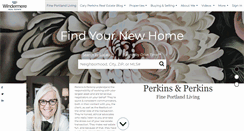 Desktop Screenshot of caryperkins.com